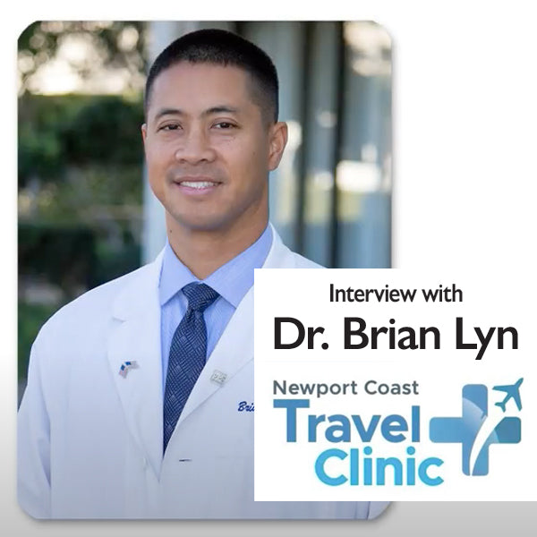 Dr. Brian Lyn of Newport Coast Travel Clinic shares tips for traveling and staying healthy